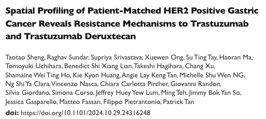 Raghav Sundar: Understanding Resistance Mechanisms in HER2+ Gastric Cancer